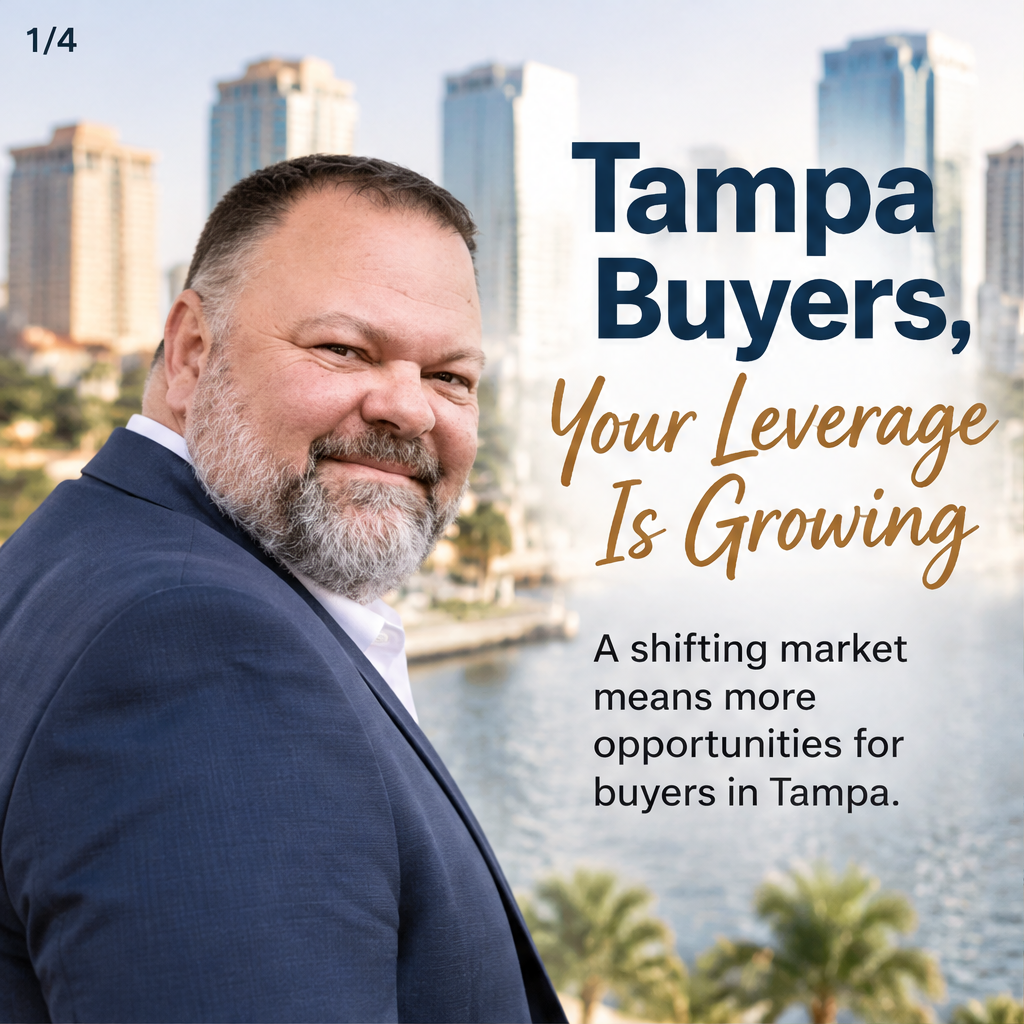 Tampa Buyers, Your Leverage Is Growing